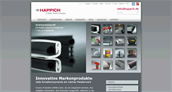 Desktop Screenshot of happich.de